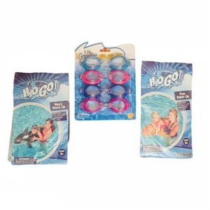 H20Go Child’s Swimming Floats/Goggles Bundle